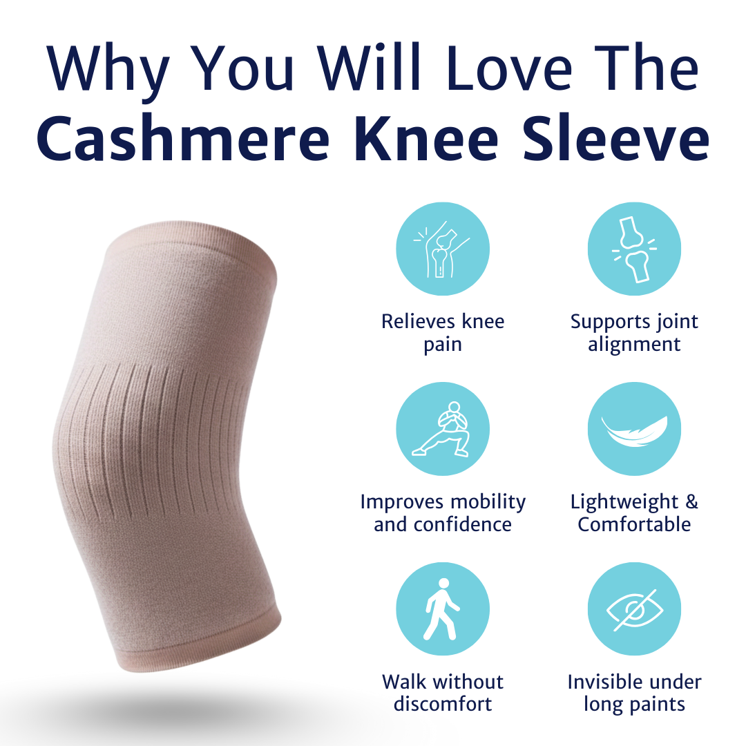 KneeLux™ Cashmere Knee Sleeve