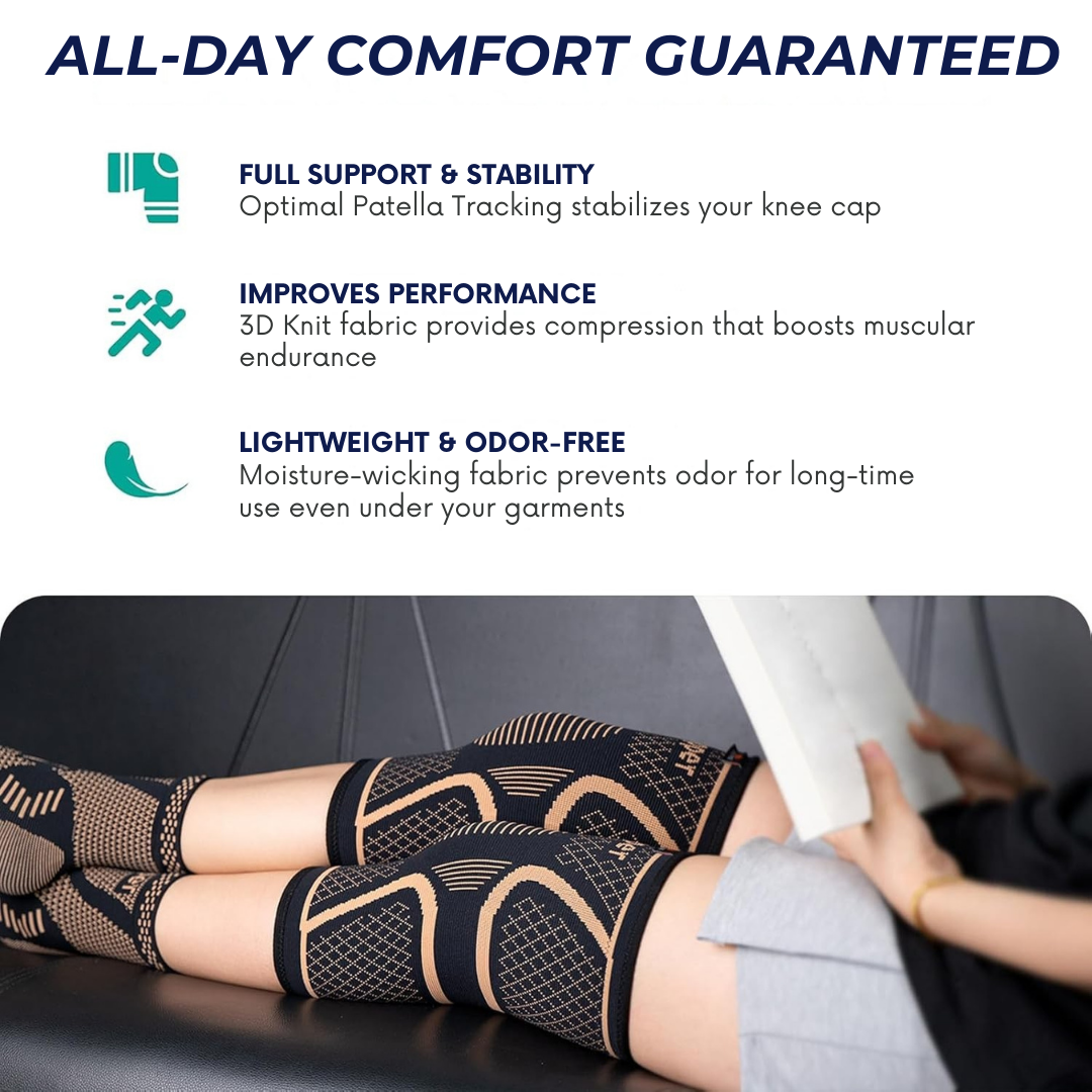 WeRelieve™ Copper Knee Compression Sleeve