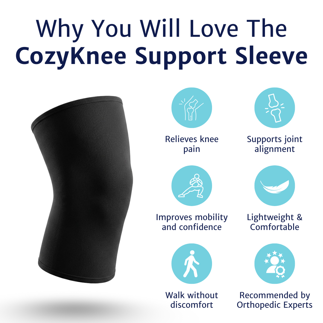 CozyKnee™ Thermal Support Sleeve