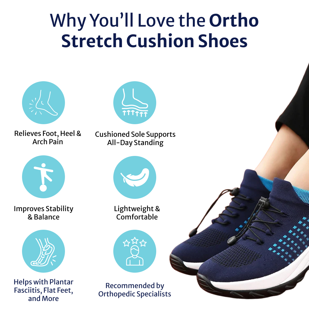 WeRelieve™ Ortho Stretch Cushion Shoes