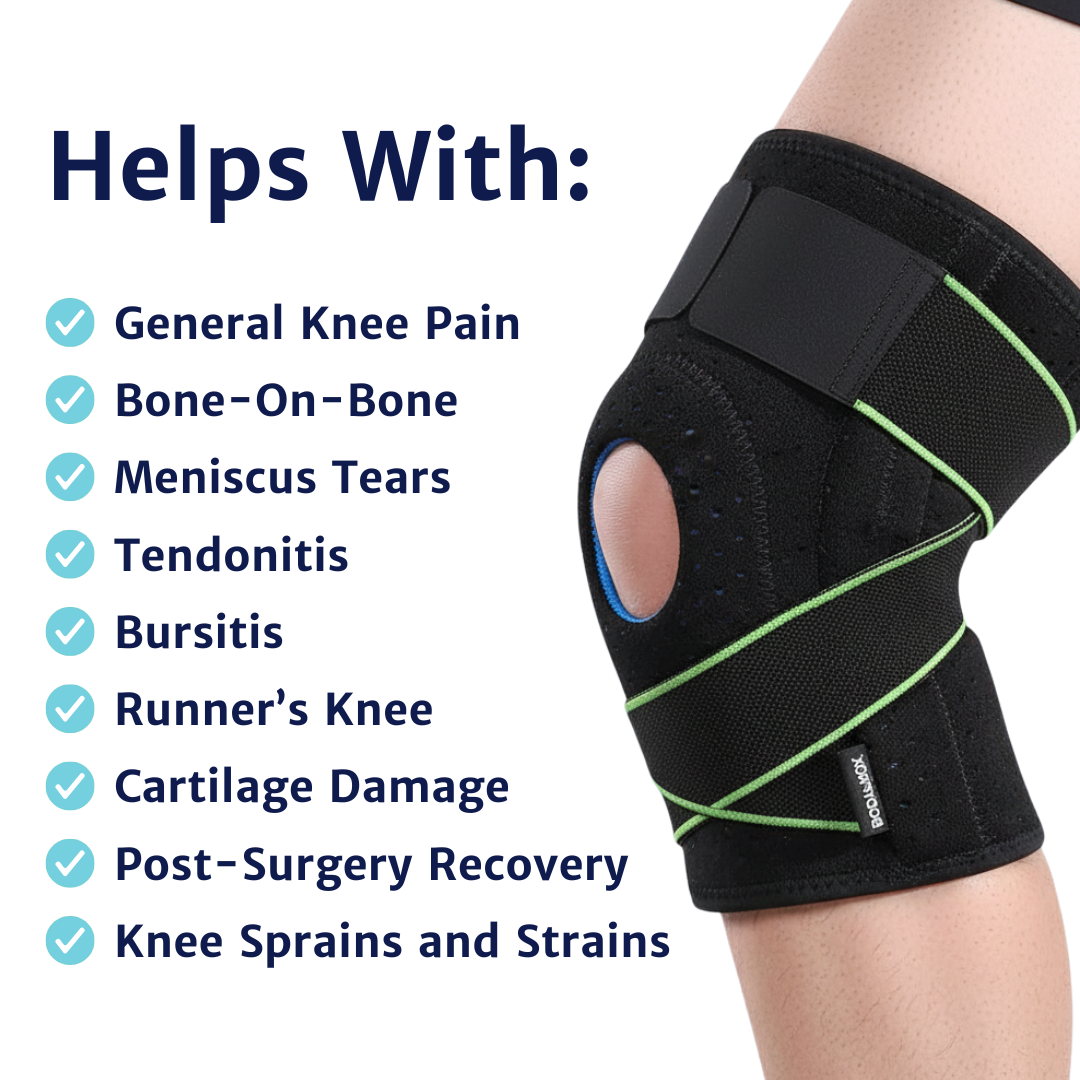 Knee Relieve Pro™️ - with Side Stabilizers & Patella Gel Pads
