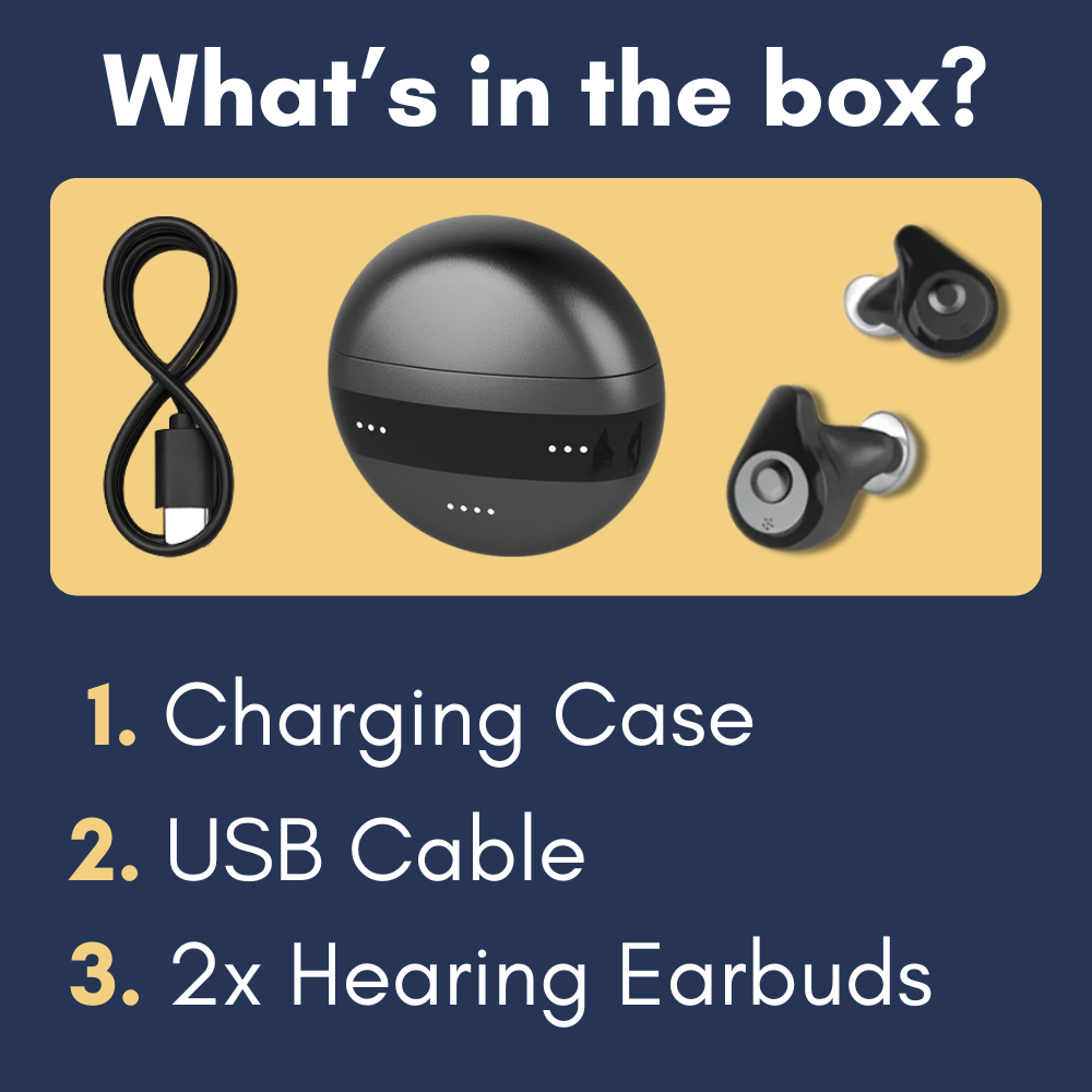 WeRelieve™ Invisible Hearing Aid