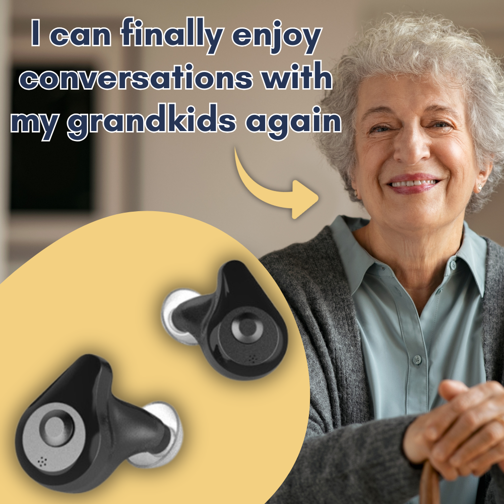 WeRelieve™ Invisible Hearing Aid
