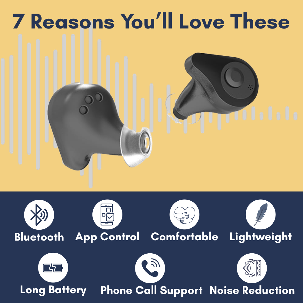 WeRelieve™ Invisible Hearing Aid