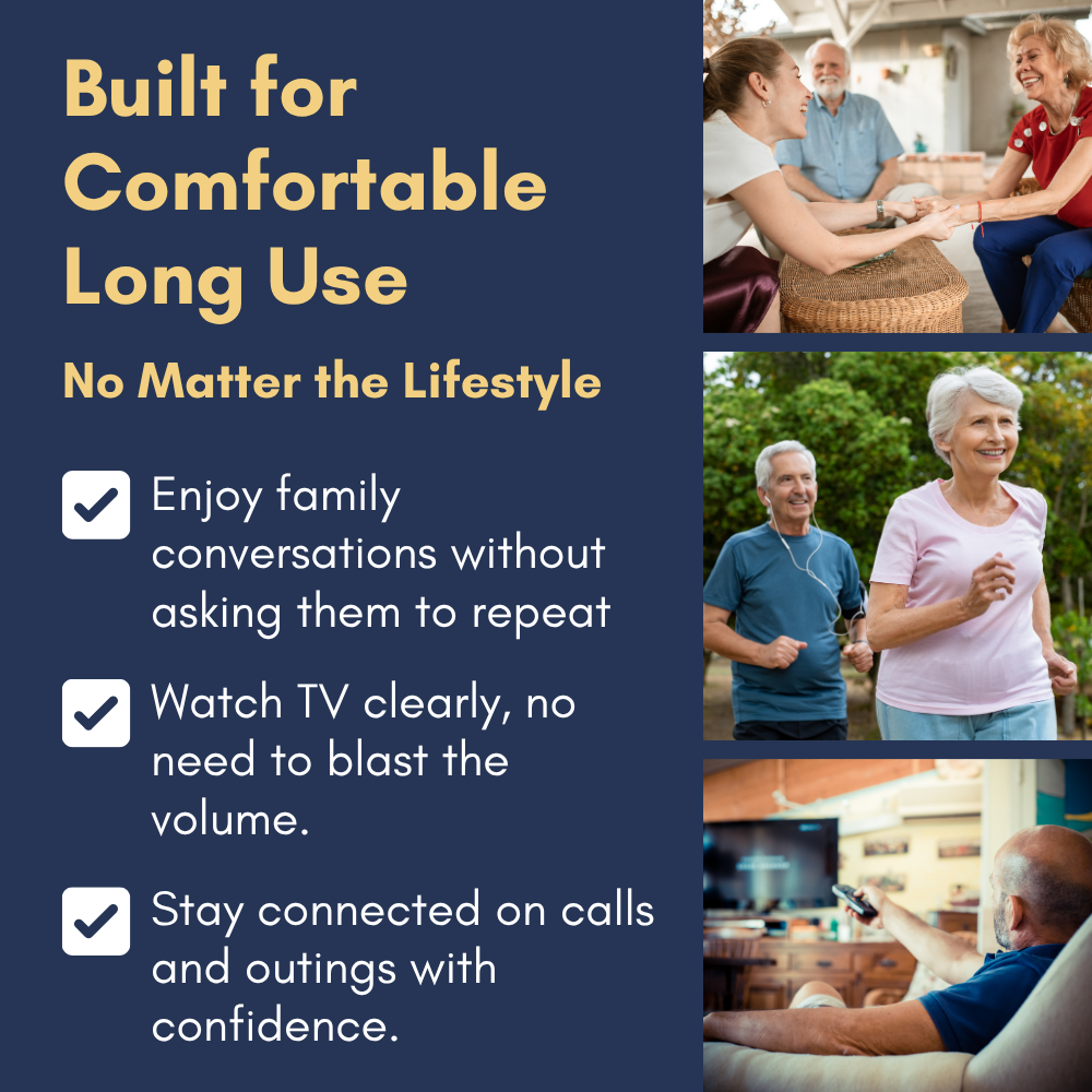 WeRelieve™ Invisible Hearing Aid