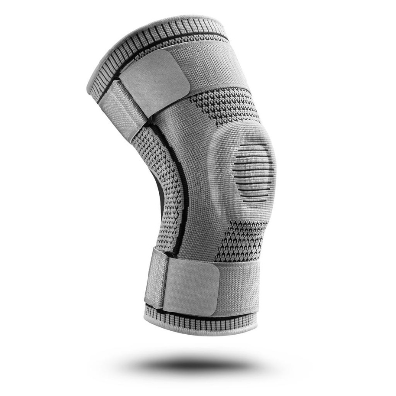 Ultra Knee Elite 2.0 knee compression sleeve designed to provide knee support, stability, and pain relief during daily activity