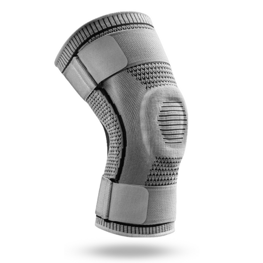 Ultra Knee Elite 2.0 knee compression sleeve designed to provide knee support, stability, and pain relief during daily activity