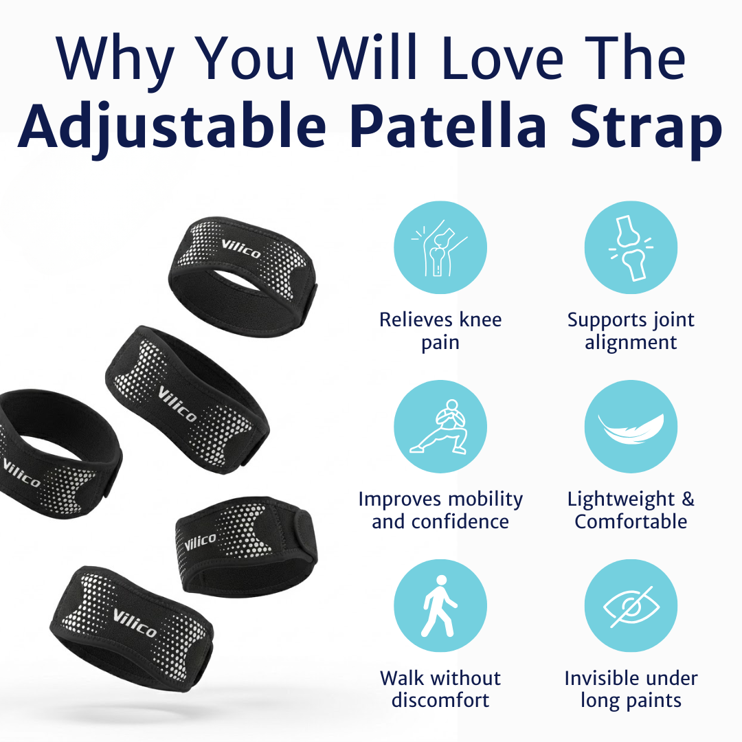 Vilico™ Adjustable Patella Strap