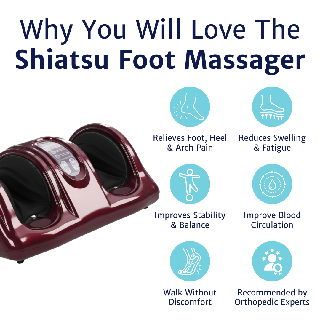 WeRelieve™ Shiatsu Foot Massager