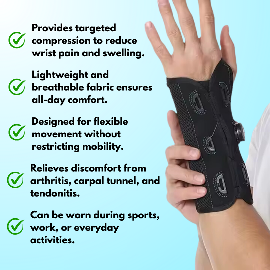 WeRelieve™ Adjustable Wrist Brace