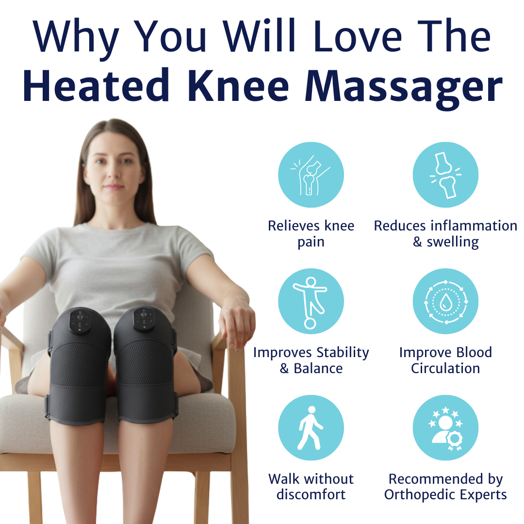 We Relieve™ Heated Knee Massager