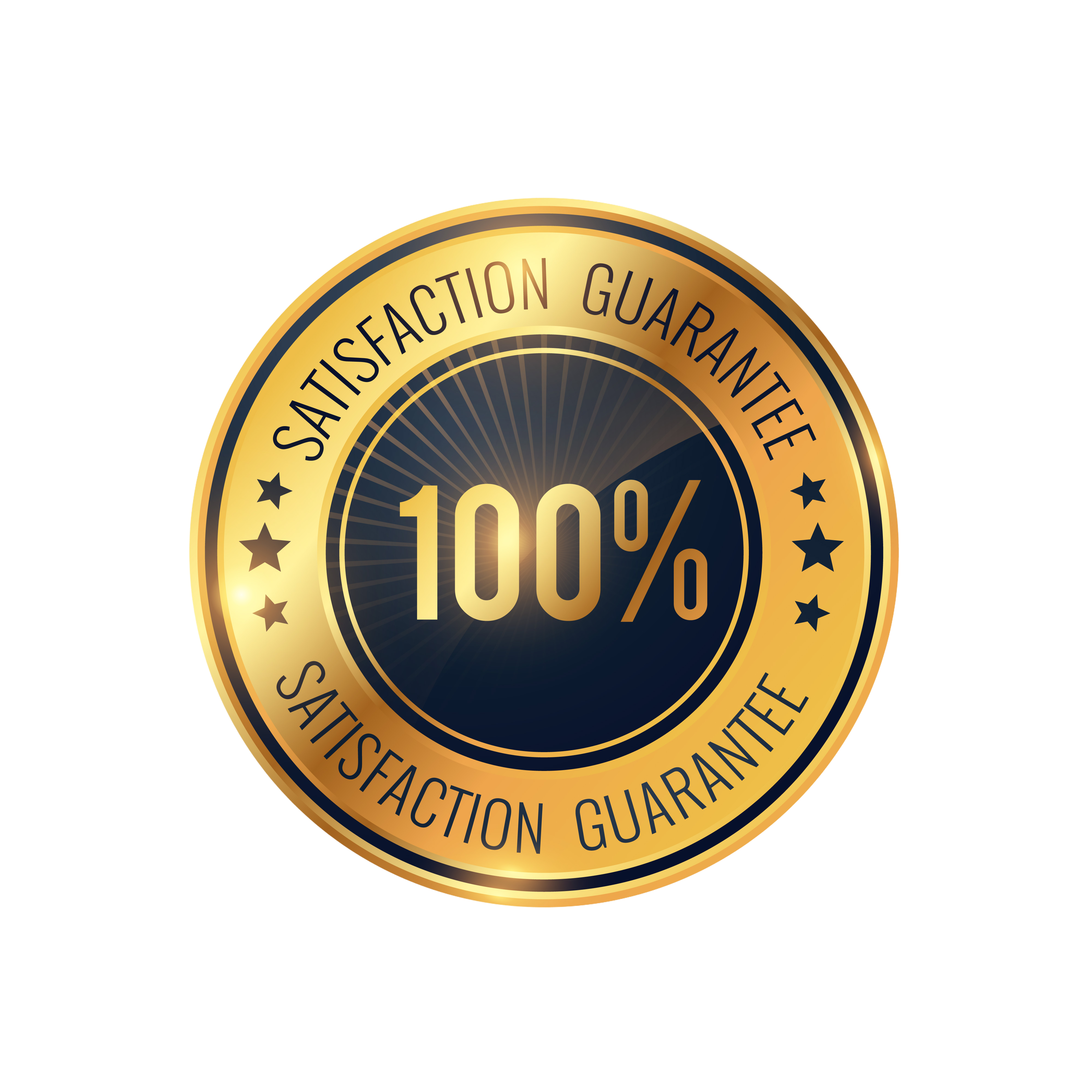 100% Guarantee Badge