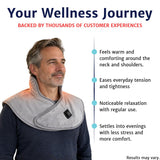 ThermaWrap Go warmth and relaxation benefits illustration