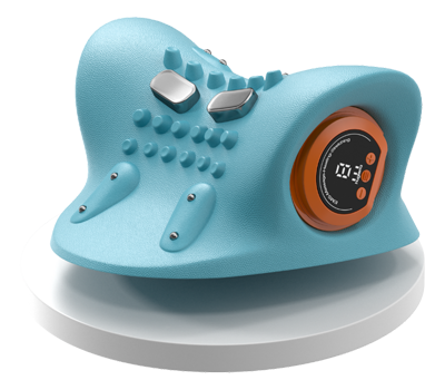 We Relieve Cervical Massager with heat and EMS pulse controls